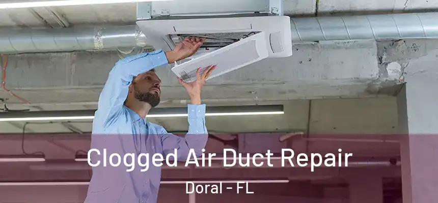 Clogged Air Duct Repair Doral - FL