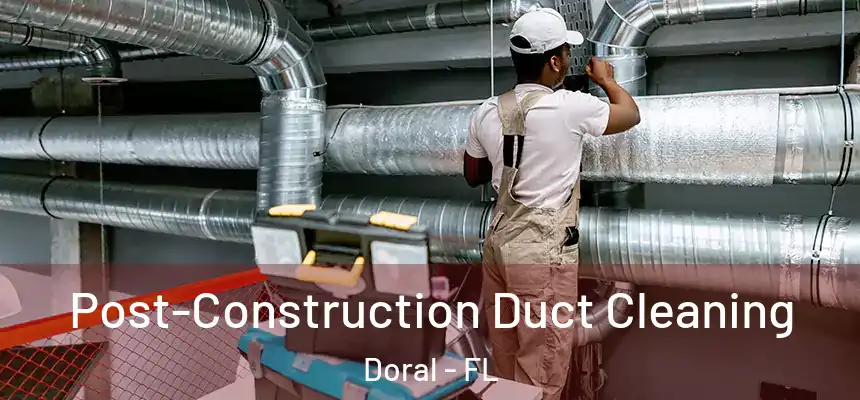 Post-Construction Duct Cleaning Doral - FL